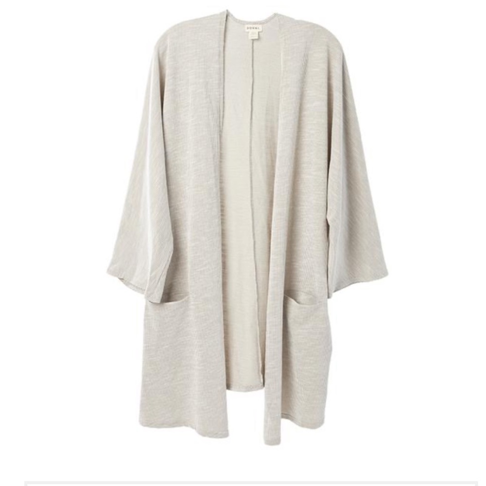 Donni Rib Sweater Coat